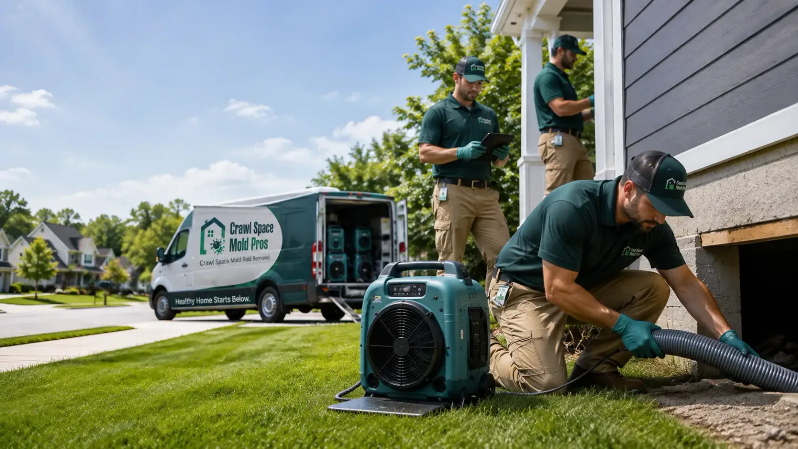 Crawl Space Mold Removal in Geneva, ID